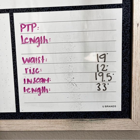 Quacker Factory Women Pants 1X Green White Gingham Capri Pull On Picnic Casual - Picture 7 of 7